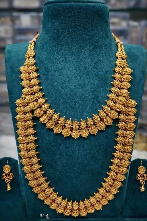 Lakshmi Kasu Mala Necklace Set