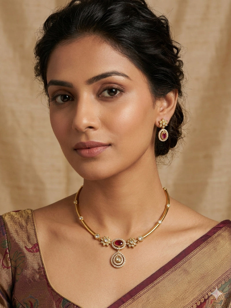 BRASS NECKLESS