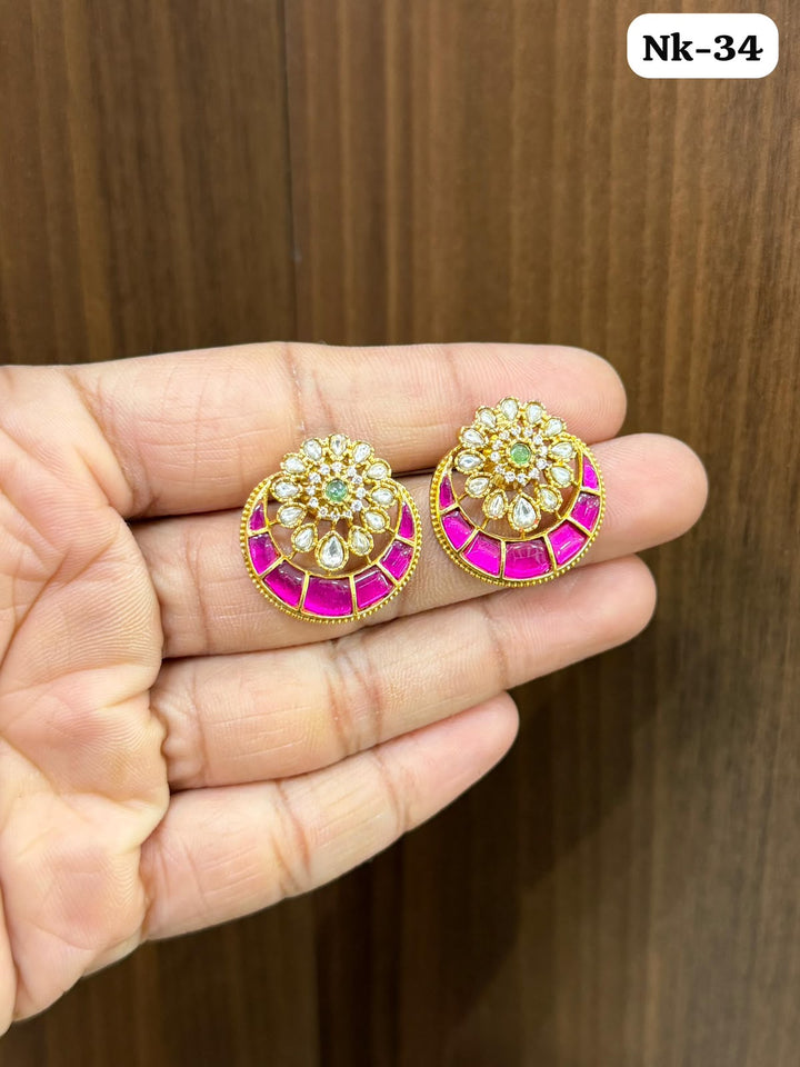 Stunning Kundan Earrings