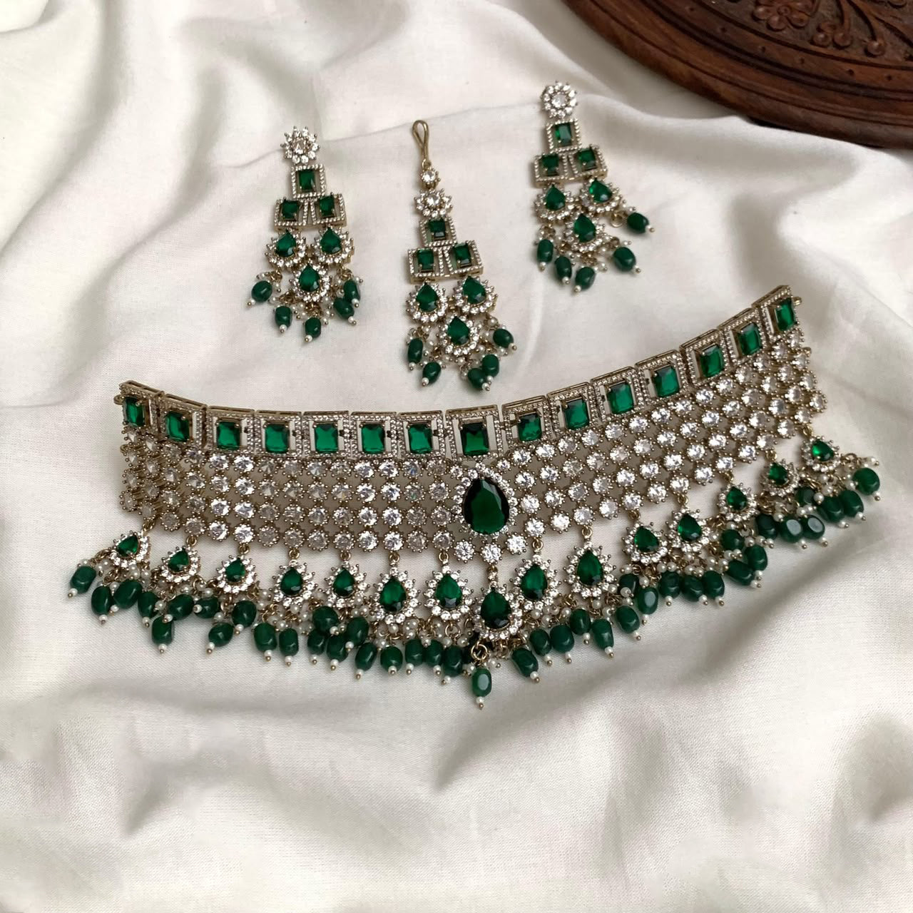 Heritage Polki Necklace Set