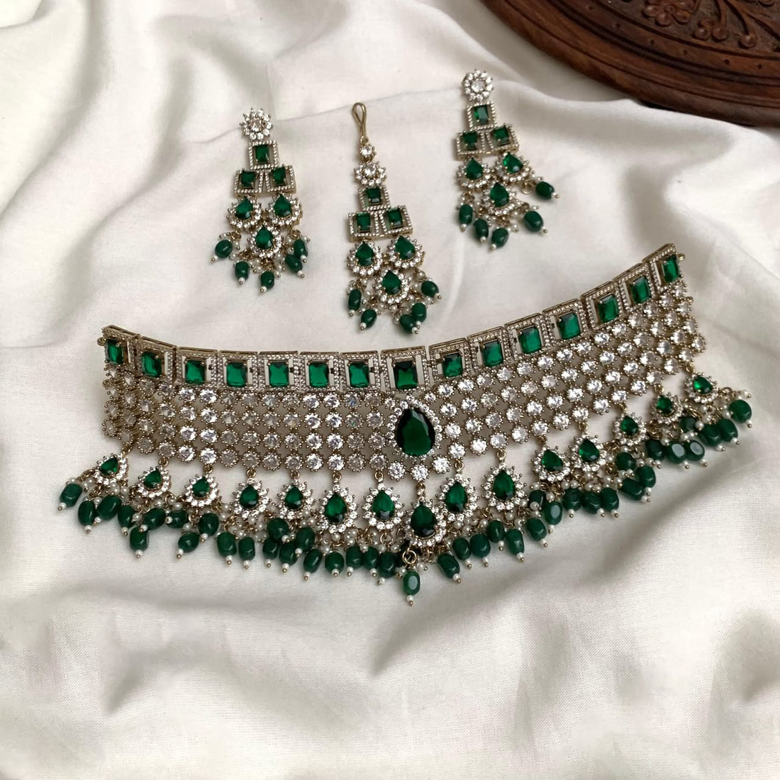 Heritage Polki Necklace Set