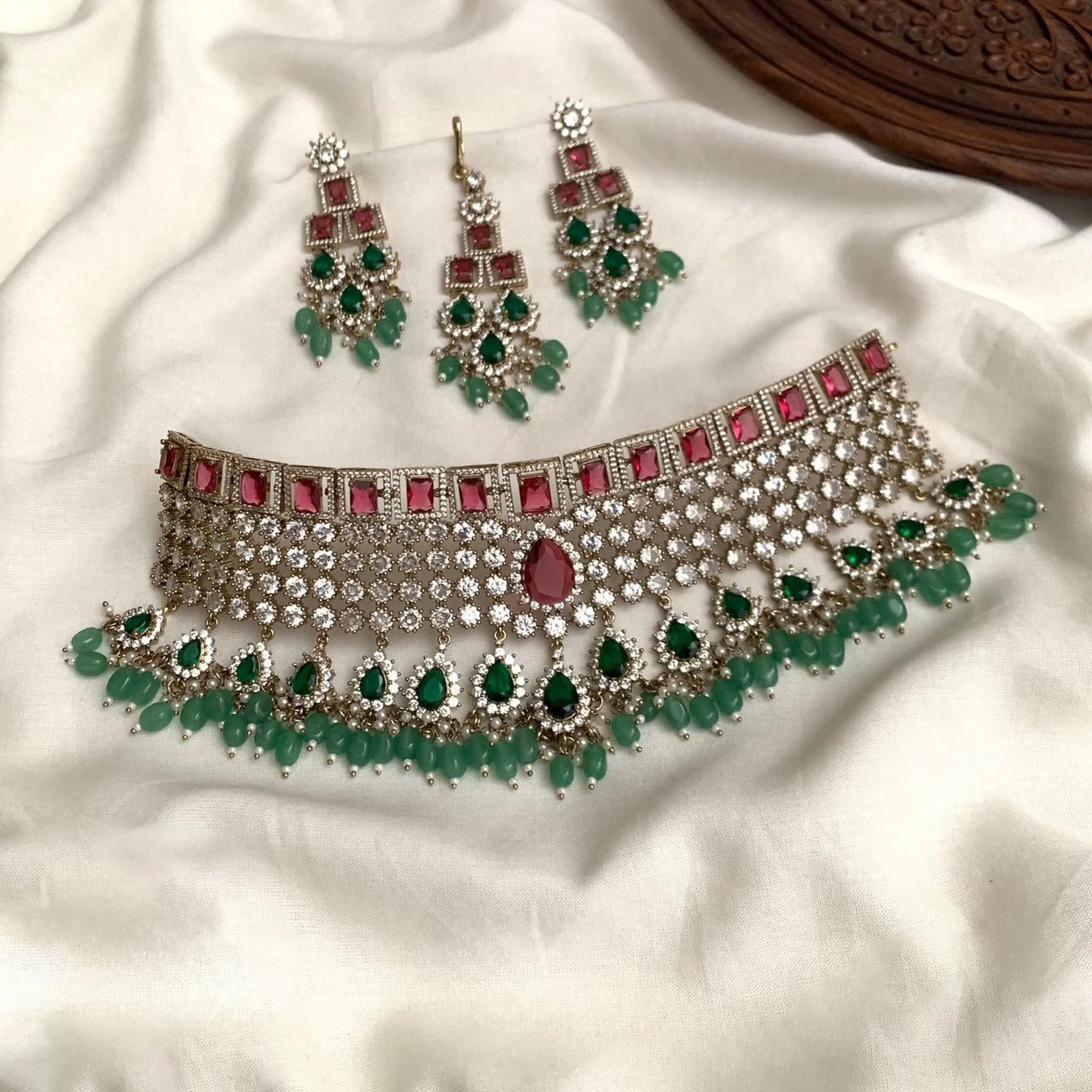 Heritage Polki Necklace Set
