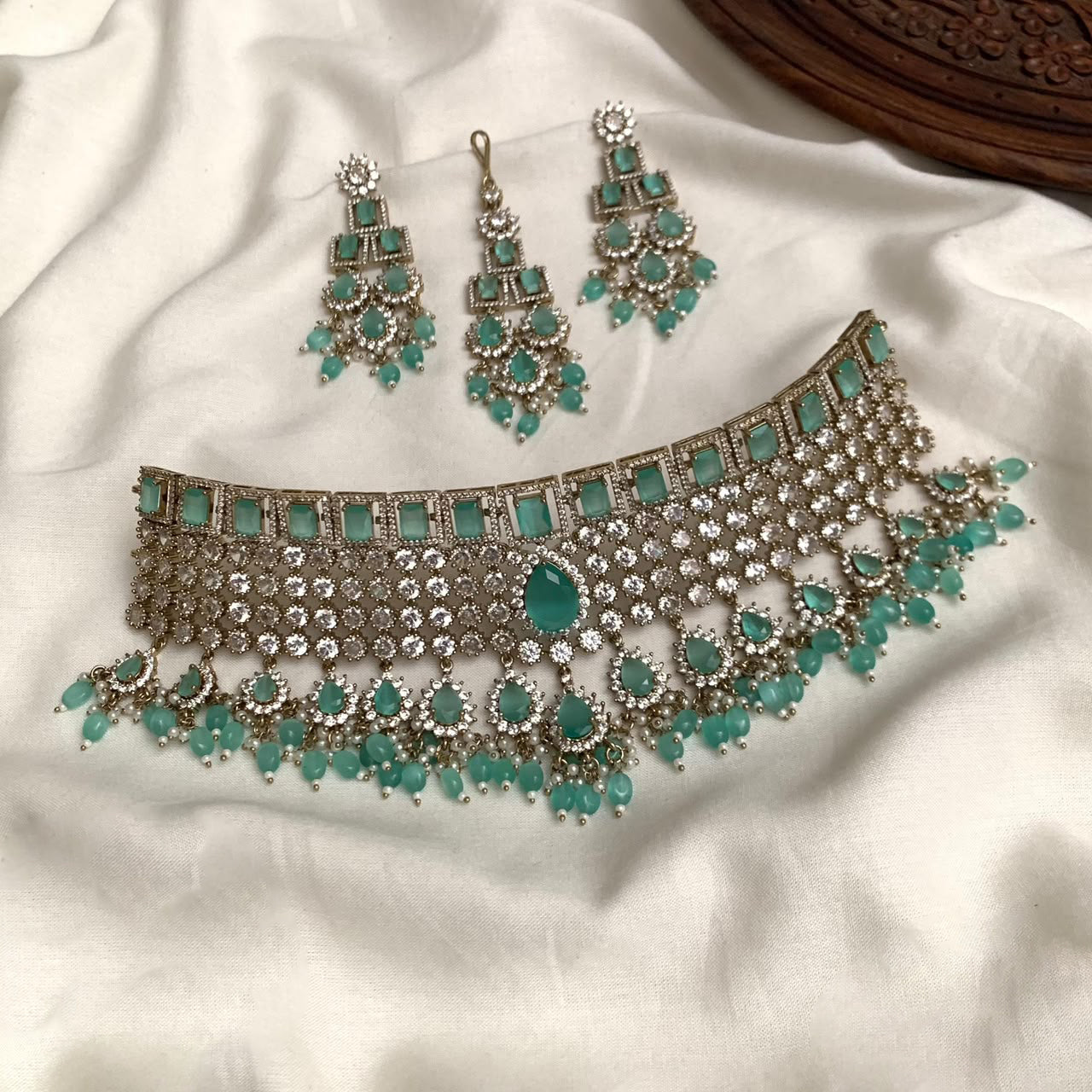Heritage Polki Necklace Set