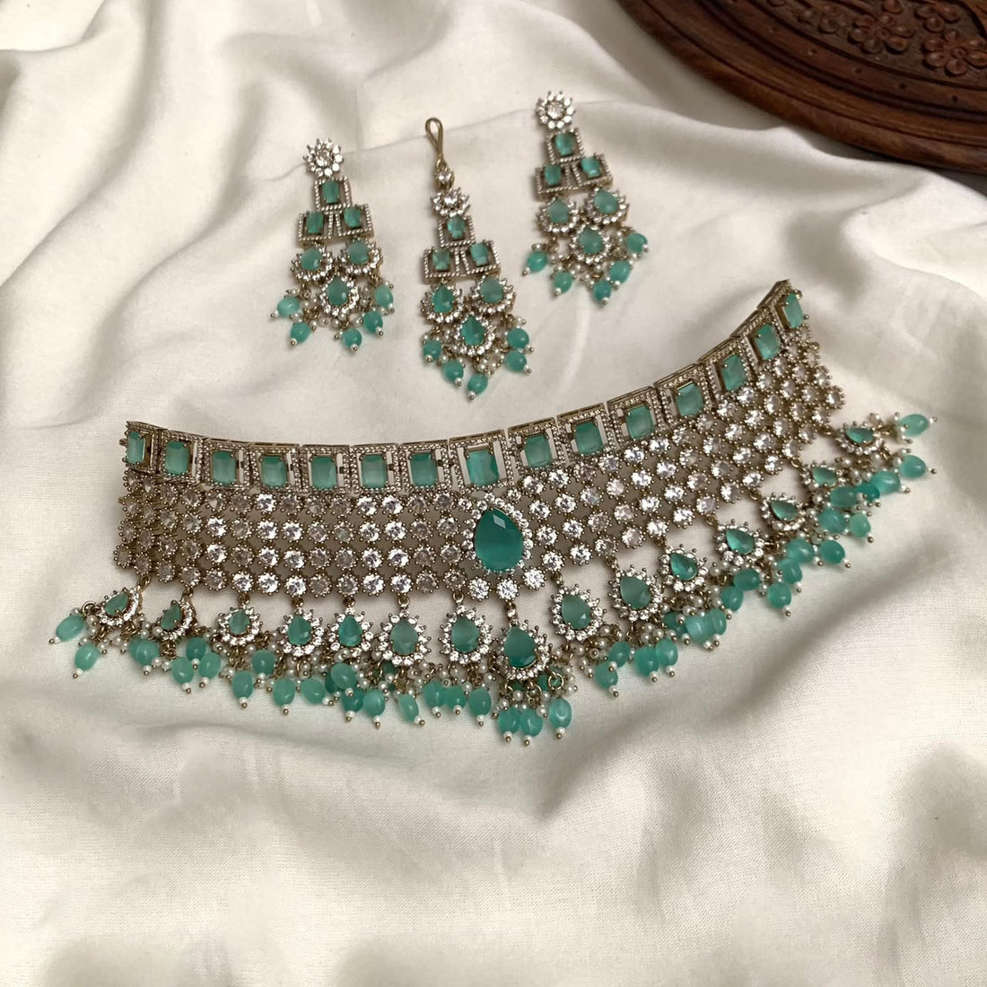 Heritage Polki Necklace Set