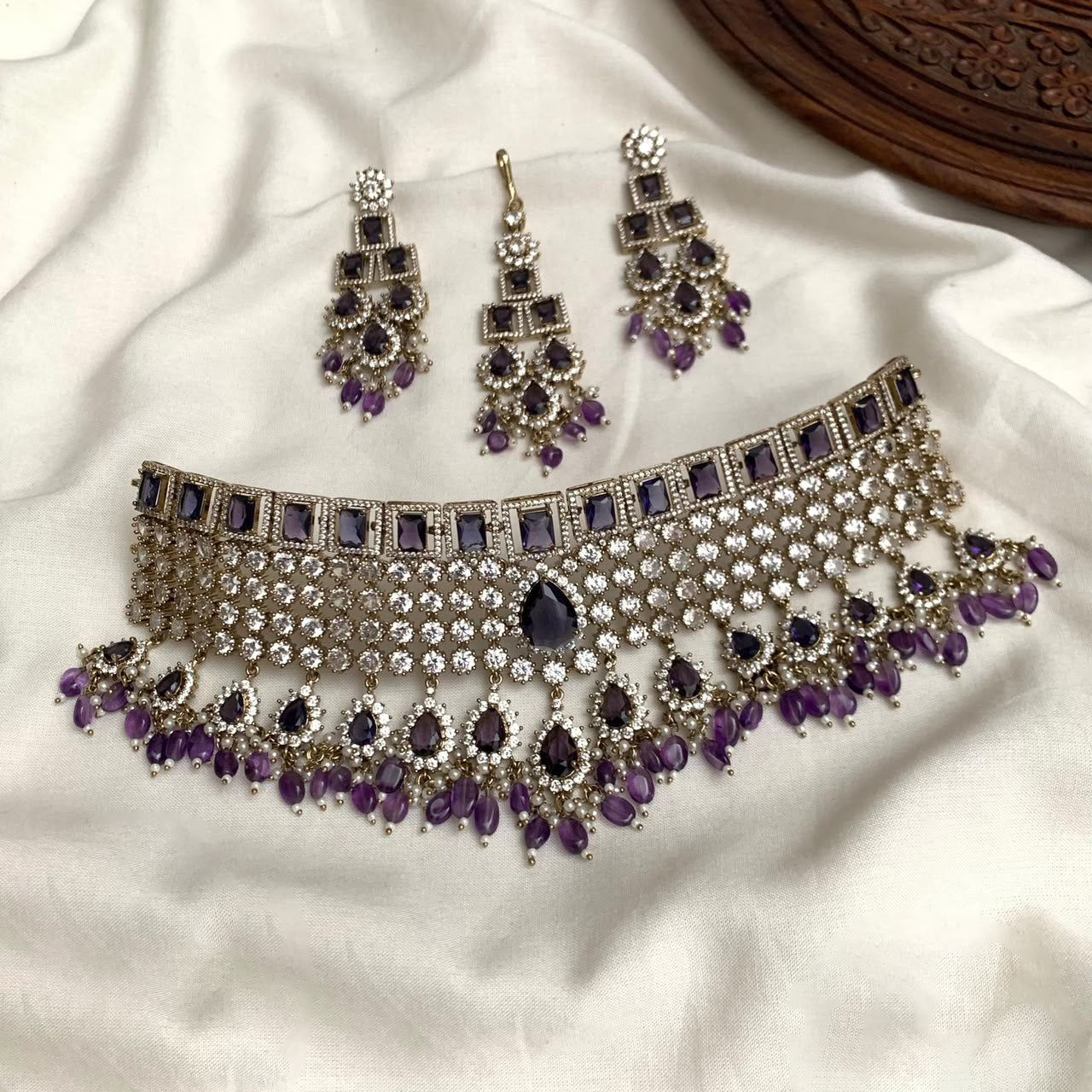 Heritage Polki Necklace Set