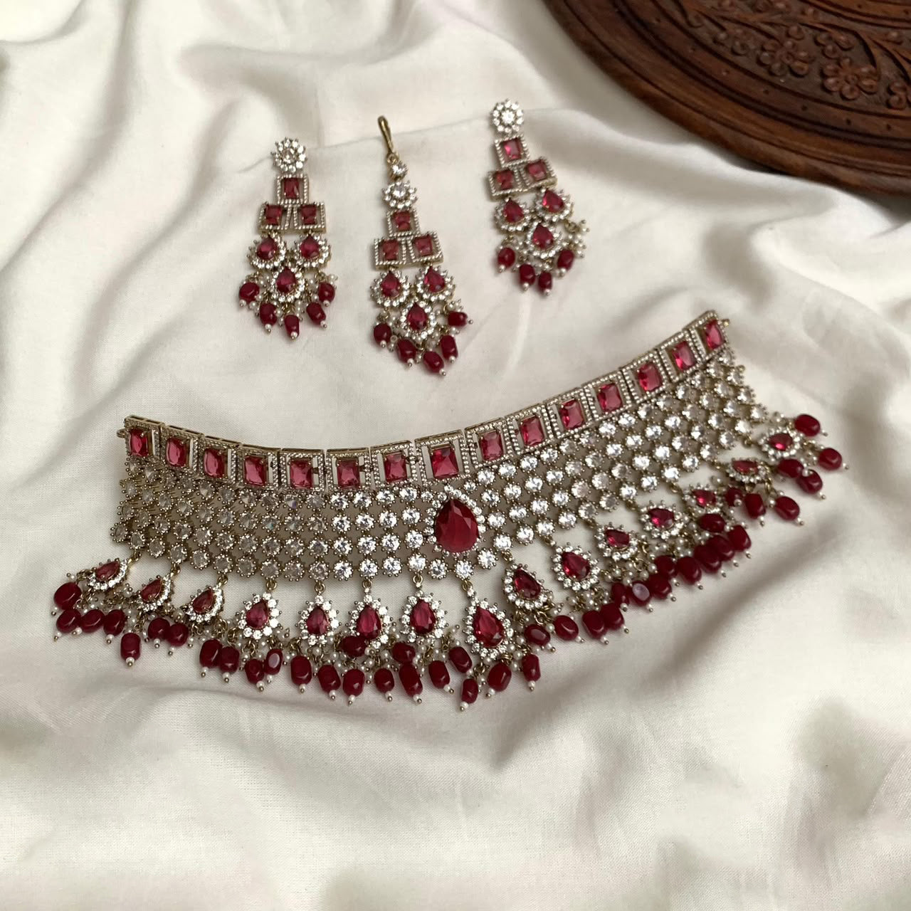 Heritage Polki Necklace Set