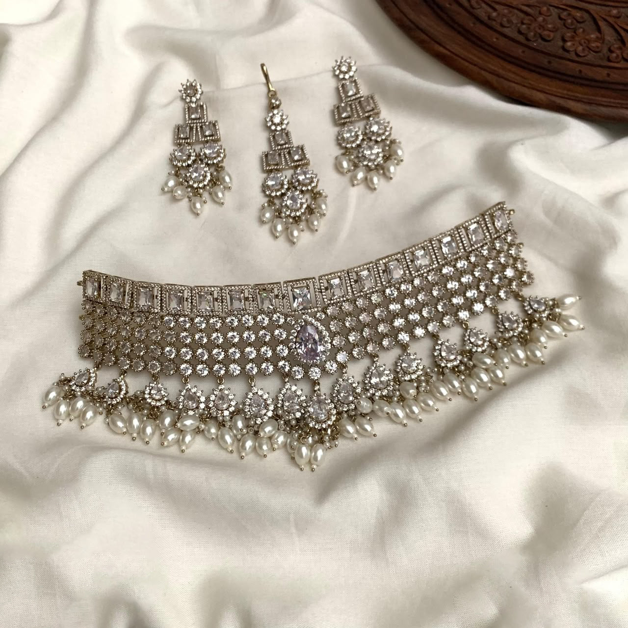 Heritage Polki Necklace Set