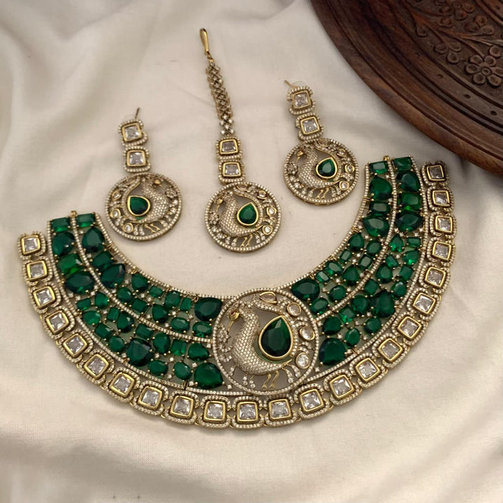 Antique Polki Necklace Set
