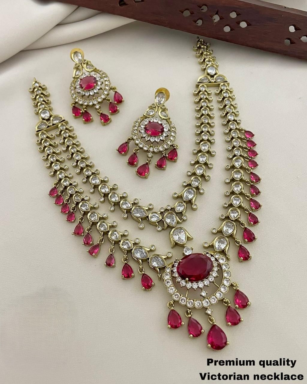Aadhira Double-Strand Necklace