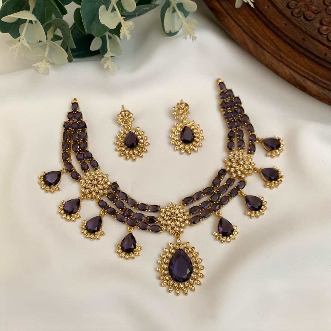 Noor Bridal Double Necklace