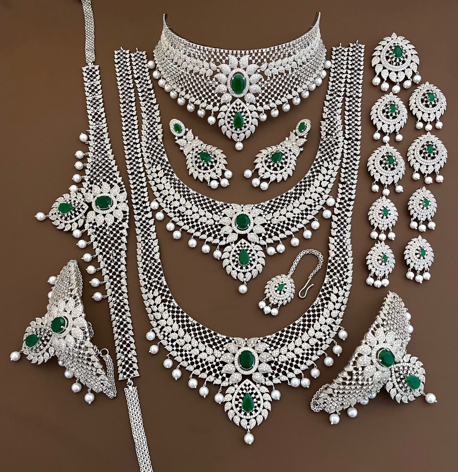 Bridal Wedding Necklace Set