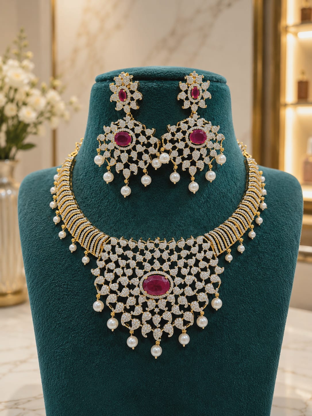 Golden Bloom Necklace