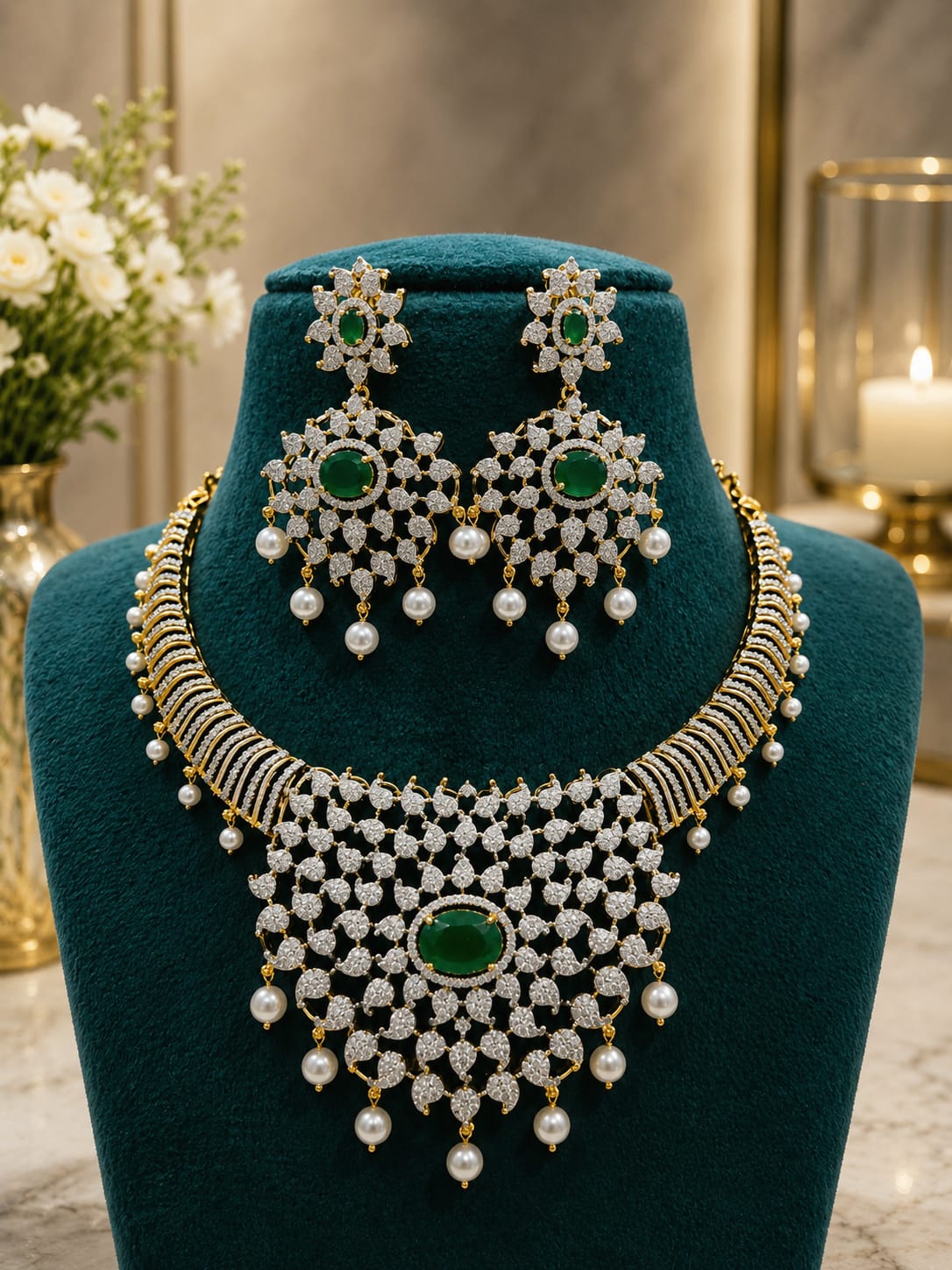 Golden Bloom Necklace