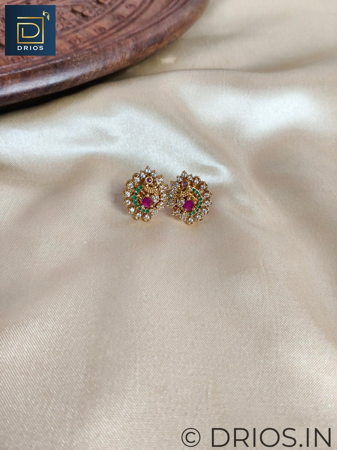 Brass jewellery set