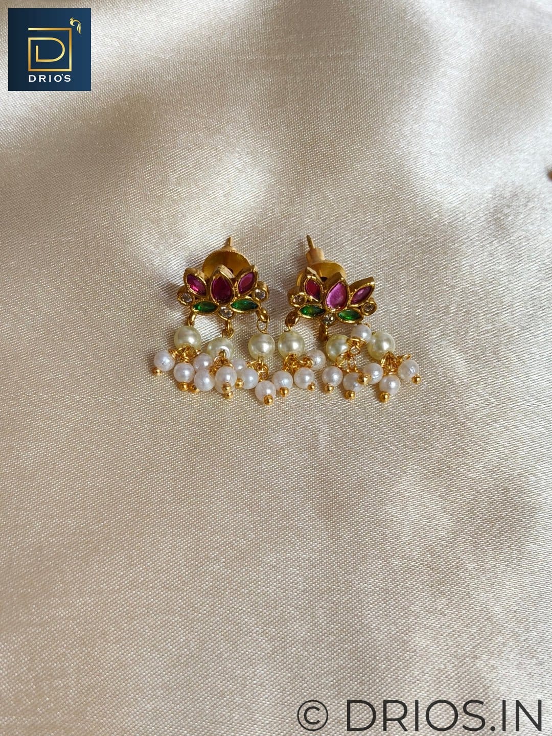 Brass jewellery set