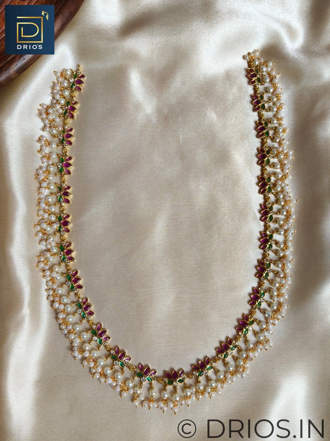 Brass jewellery set