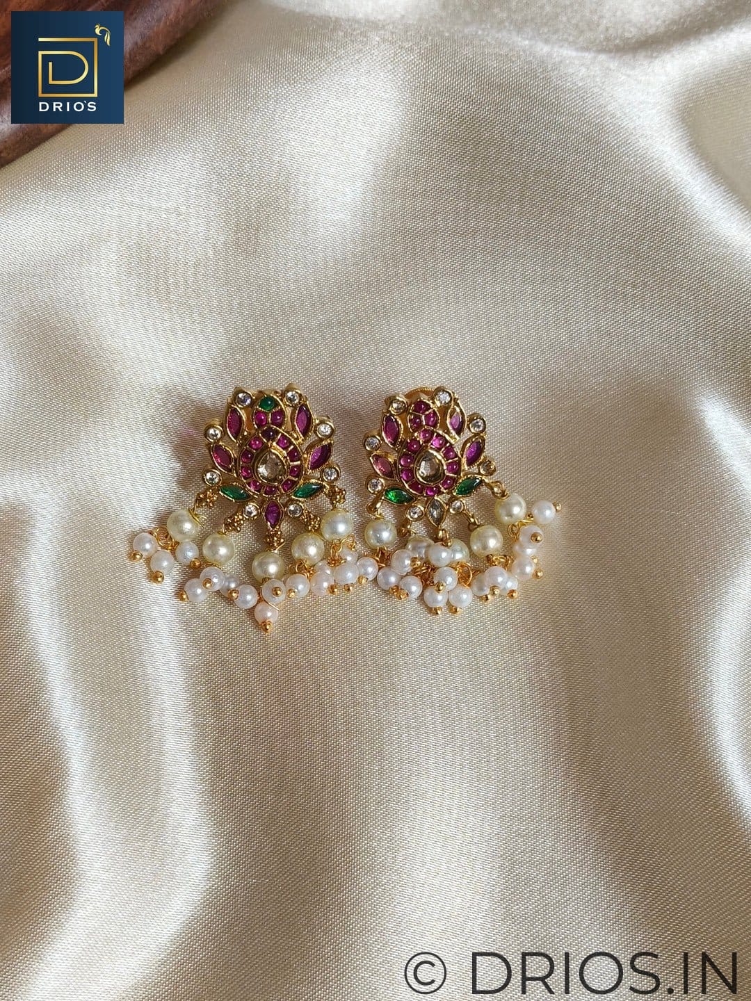 Brass jewellery set