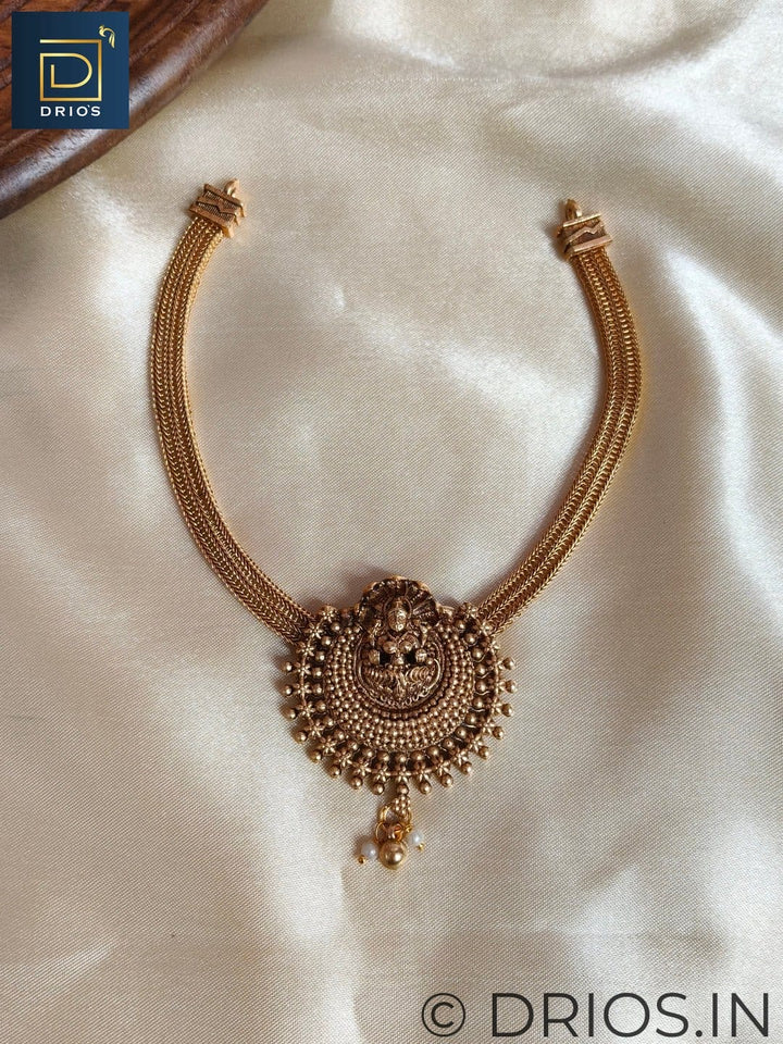 Brass jewellery set