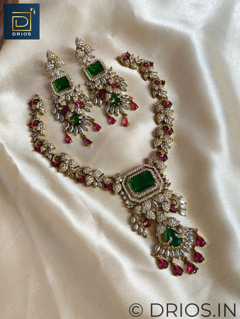 Brass jewellery set