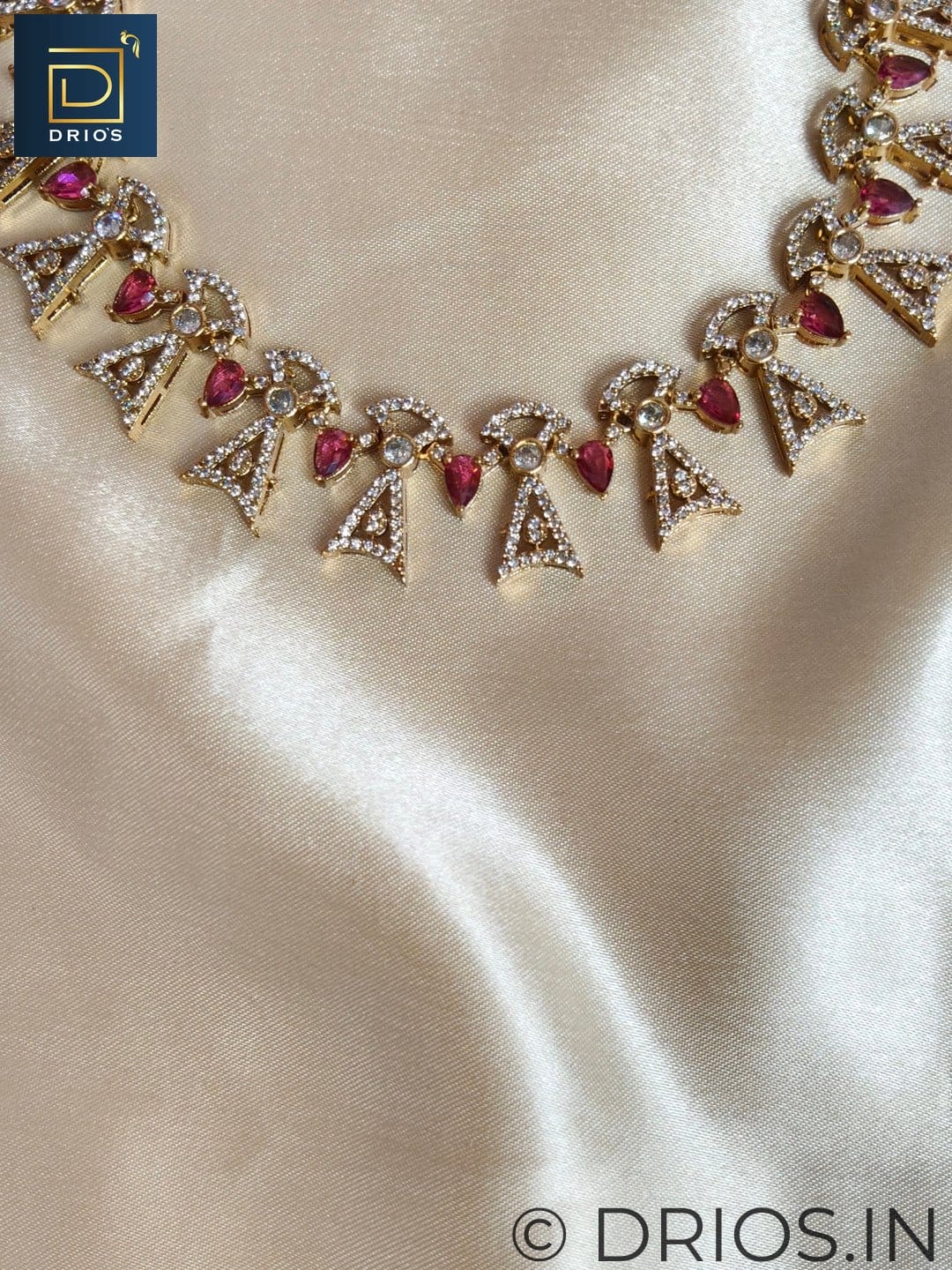 Brass jewellery set