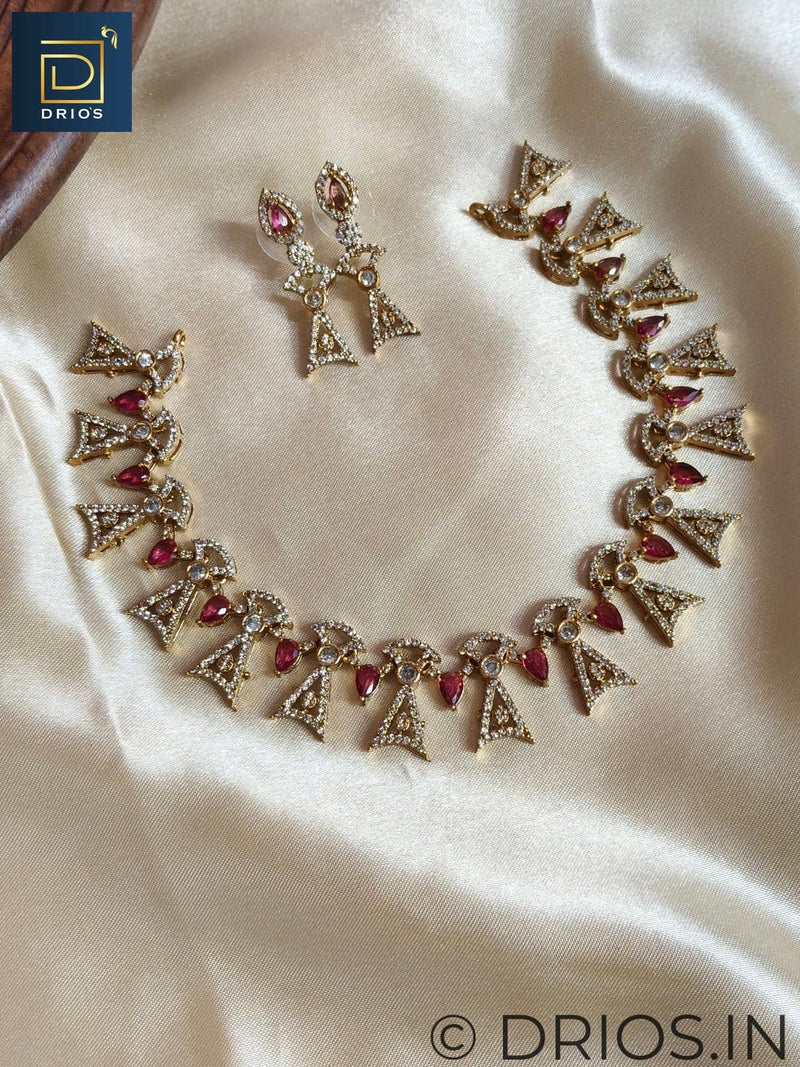 Brass jewellery set