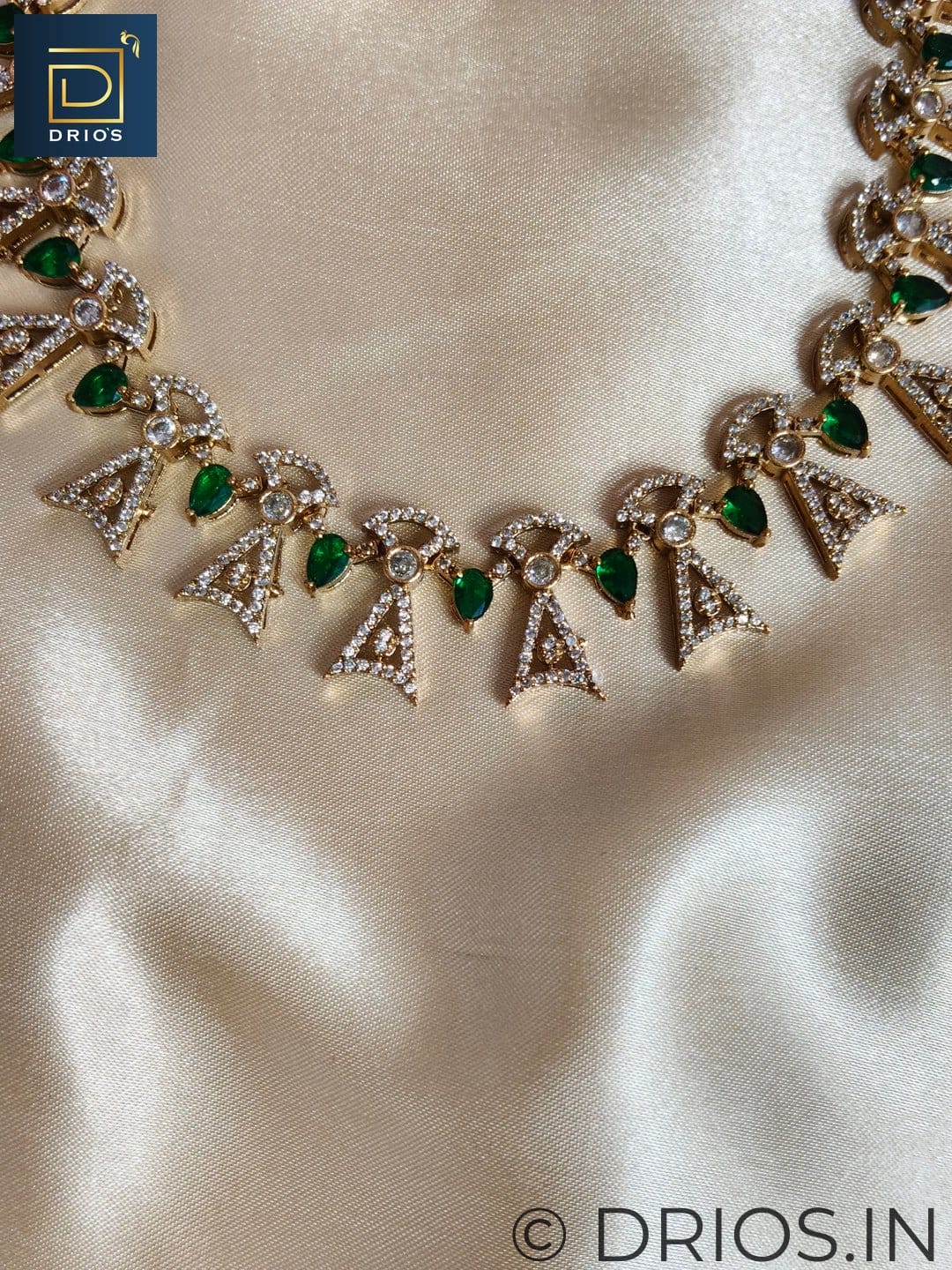 Brass jewellery set