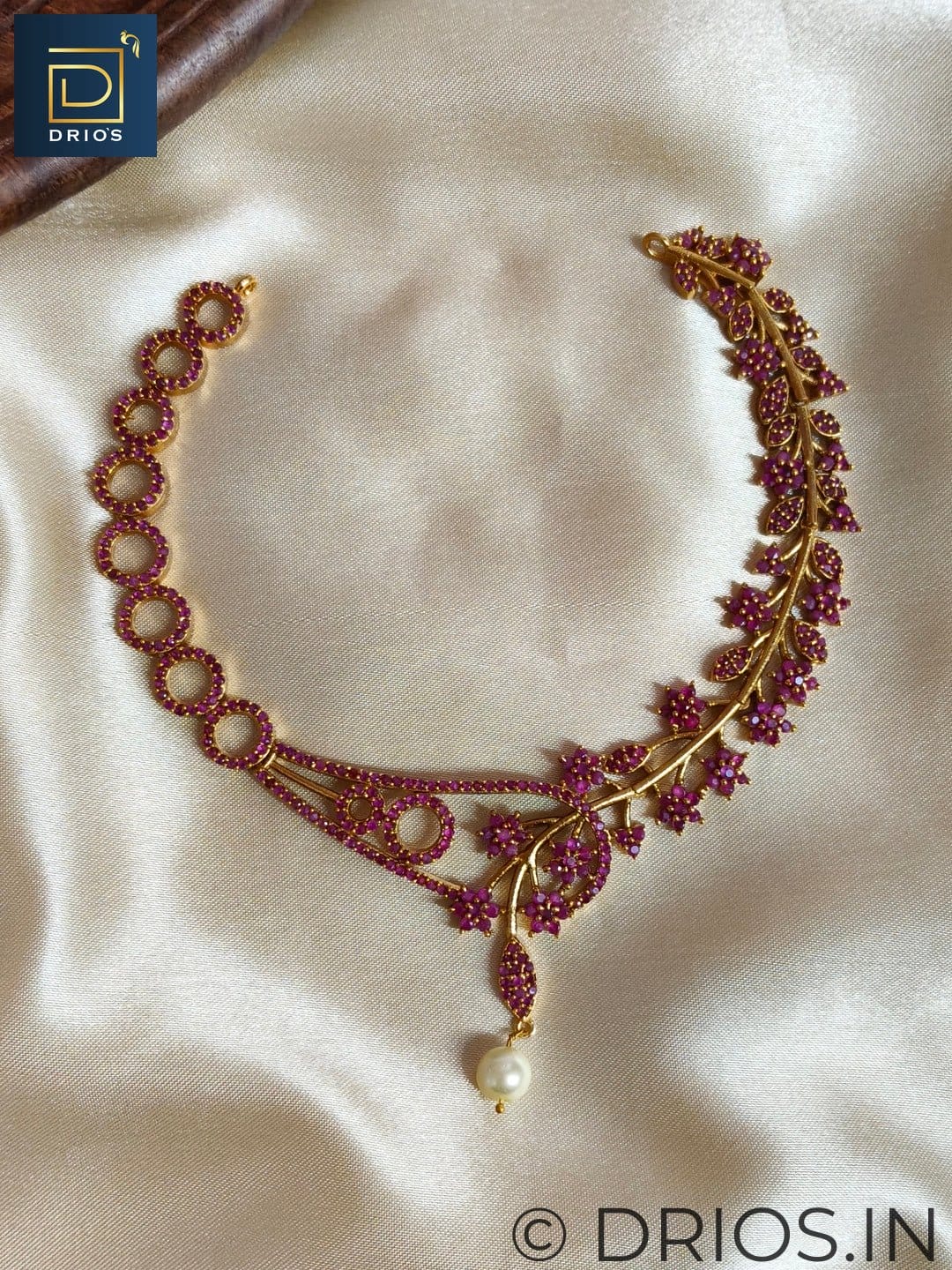 Brass jewellery set