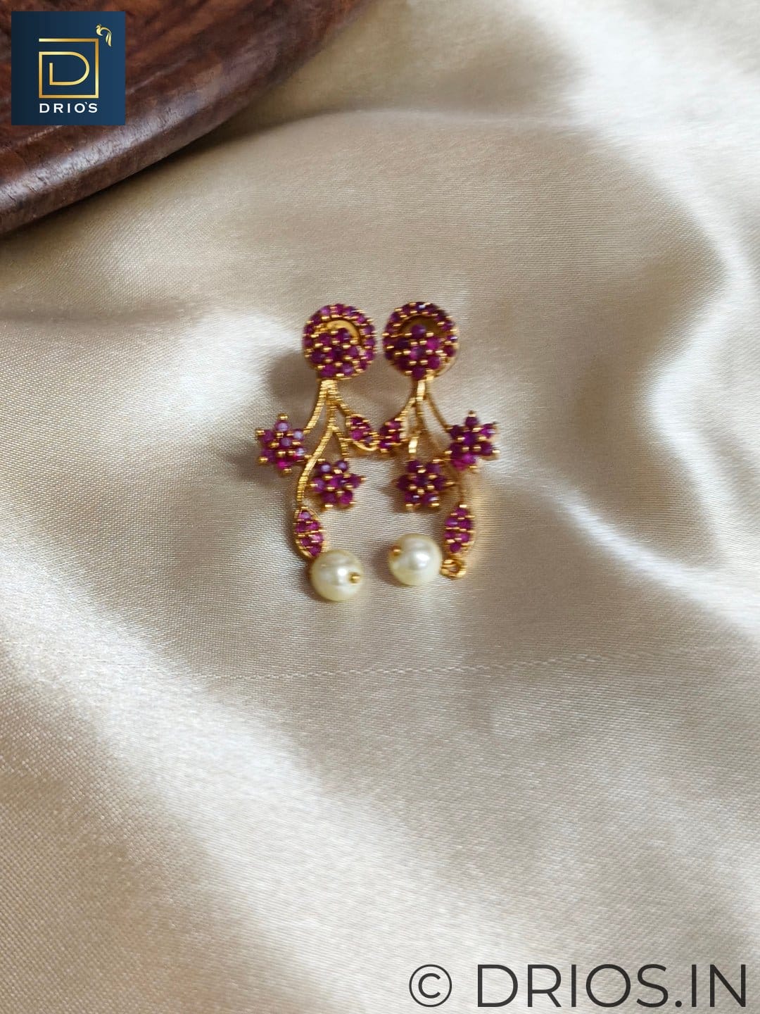 Brass jewellery set