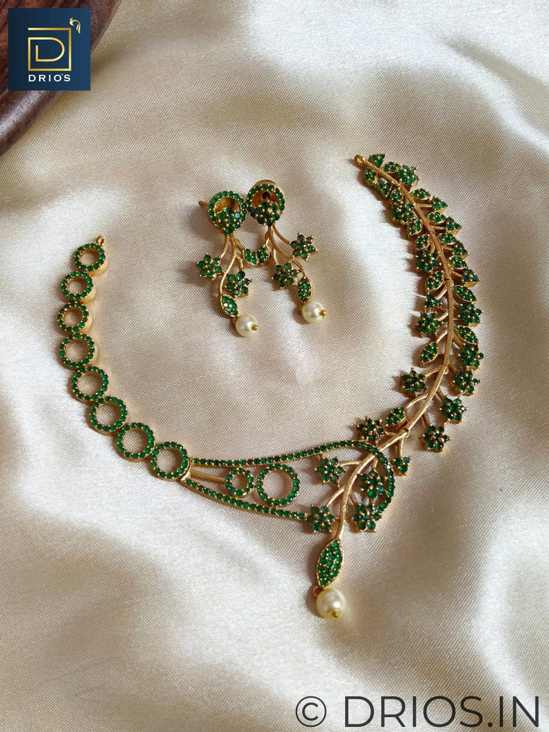 Brass jewellery set