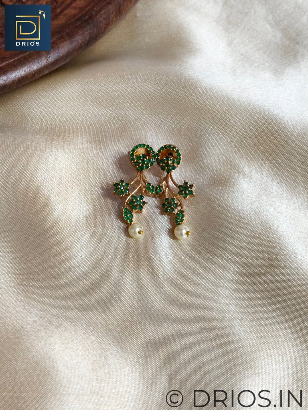 Brass jewellery set