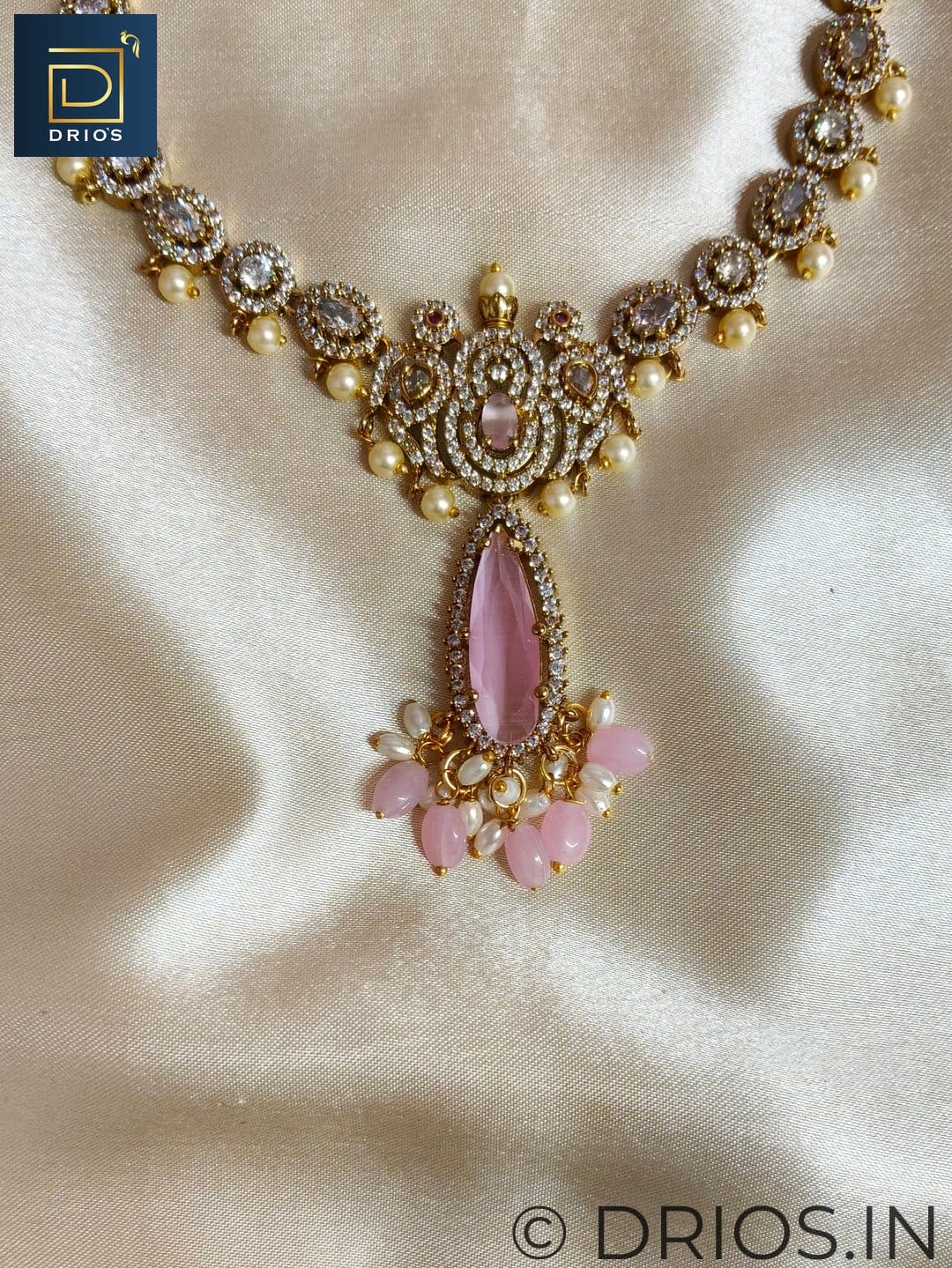Brass jewellery set