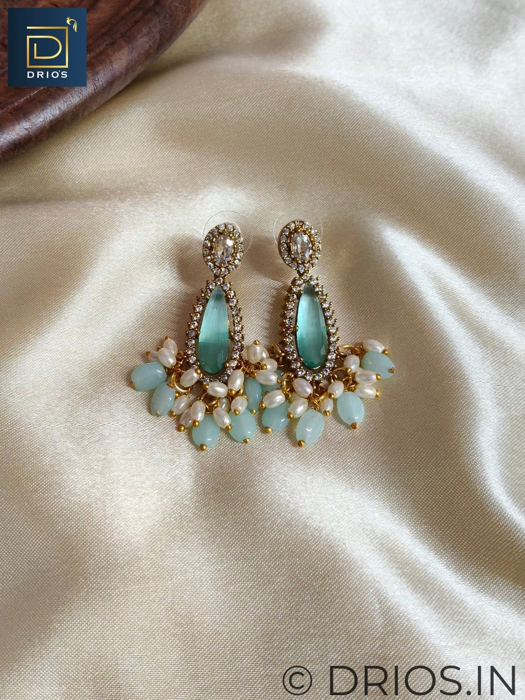 Brass jewellery set