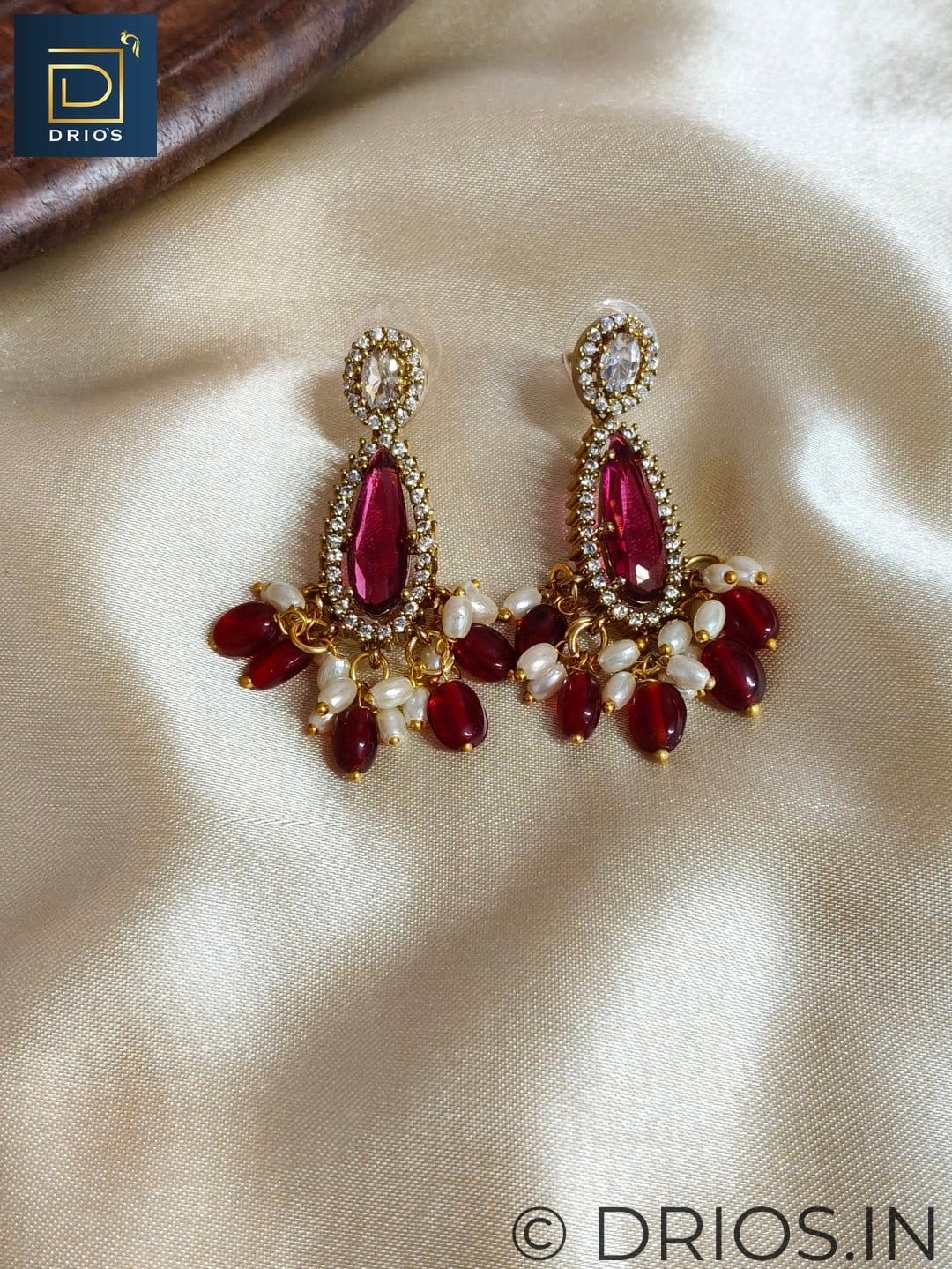 Brass jewellery set