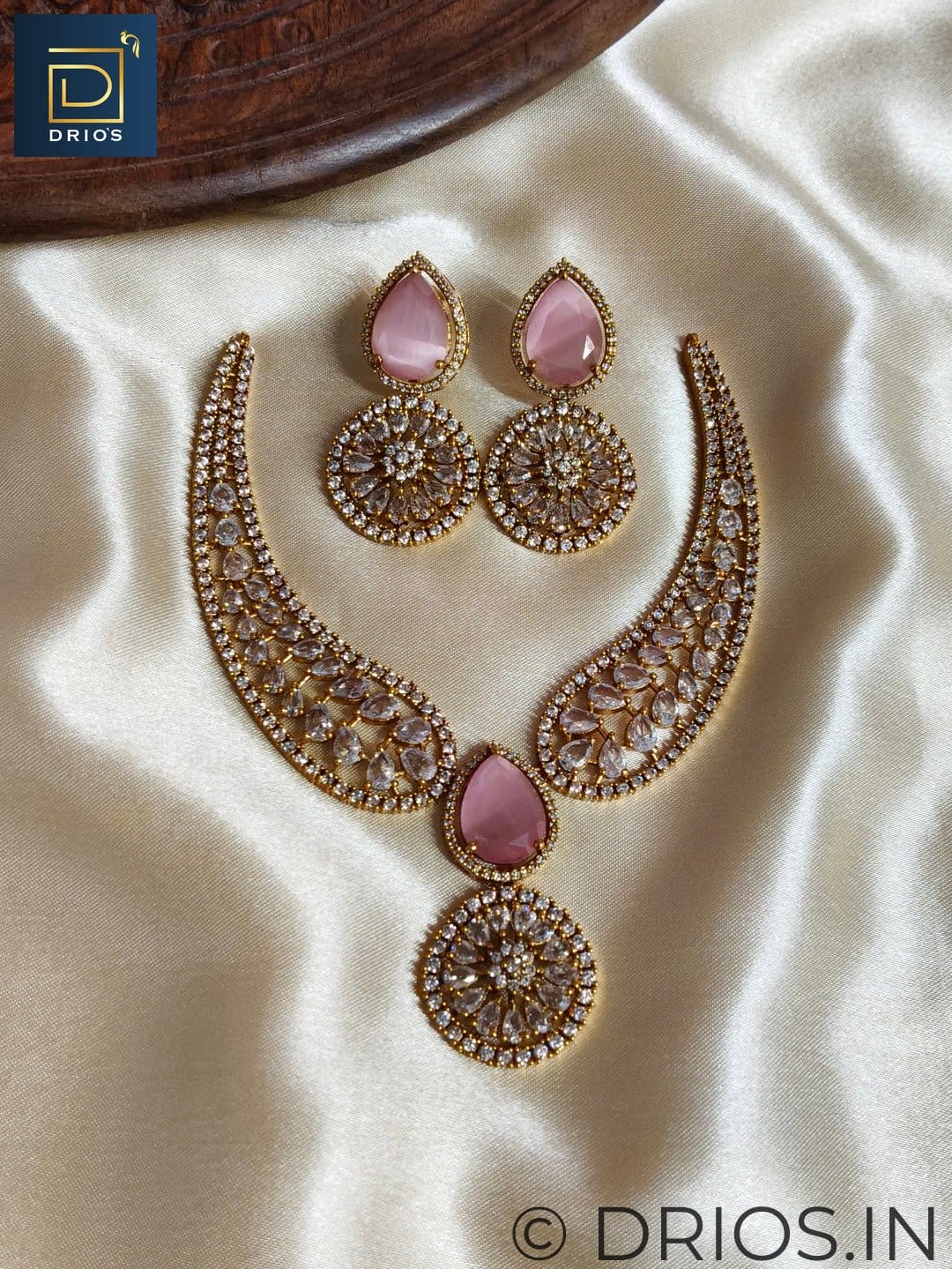 Amethyst Aura Necklace Set