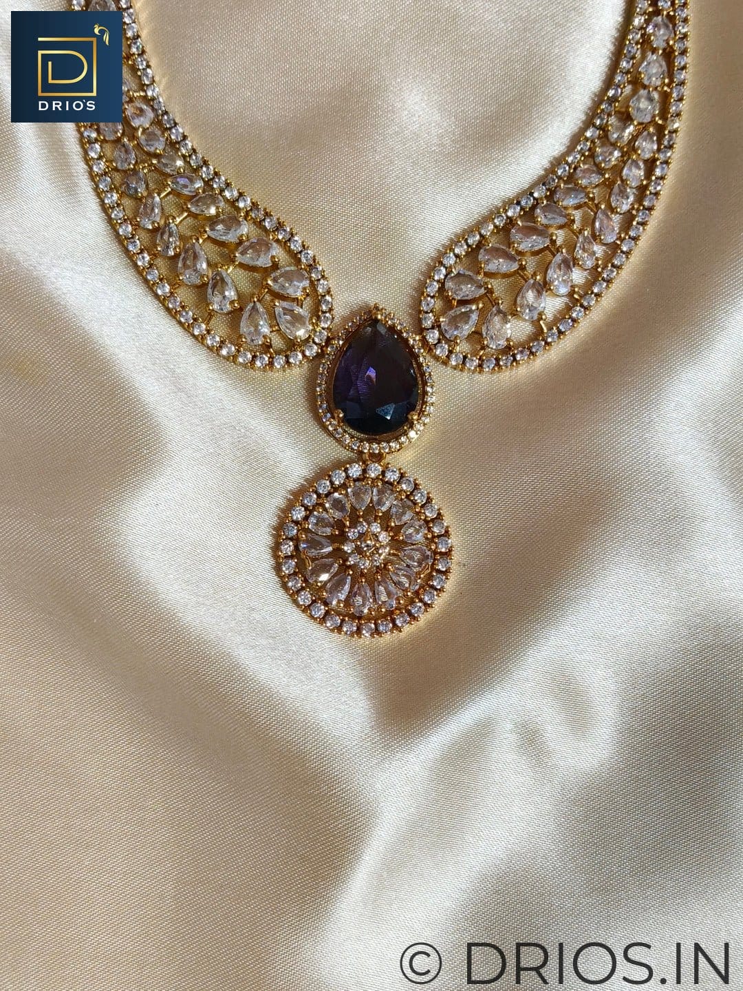 Amethyst Aura Necklace Set