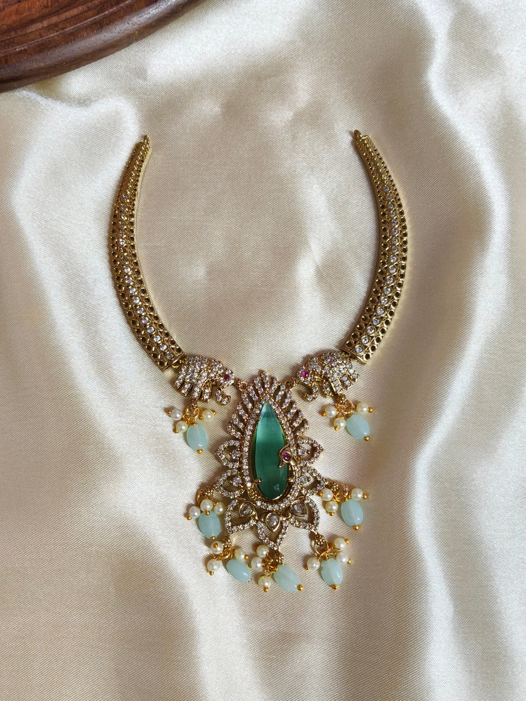 Royal Blush AD Necklace Set