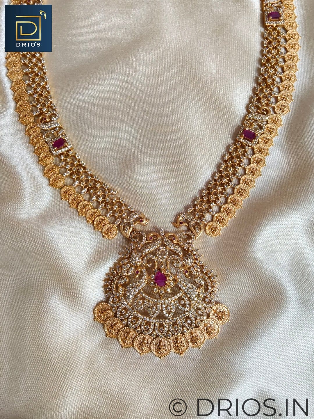 Brass jewellery set