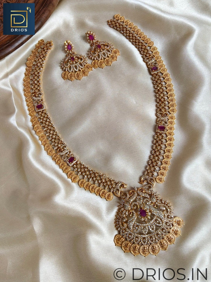 Brass jewellery set