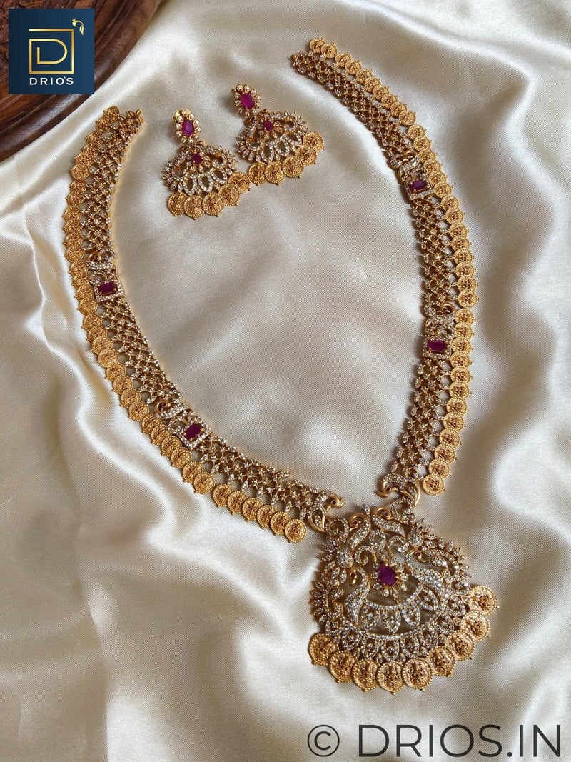 Brass jewellery set