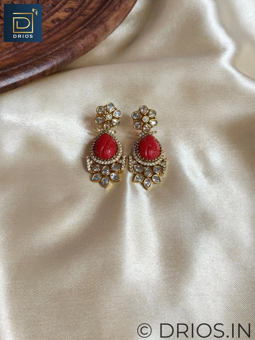 Brass jewellery set