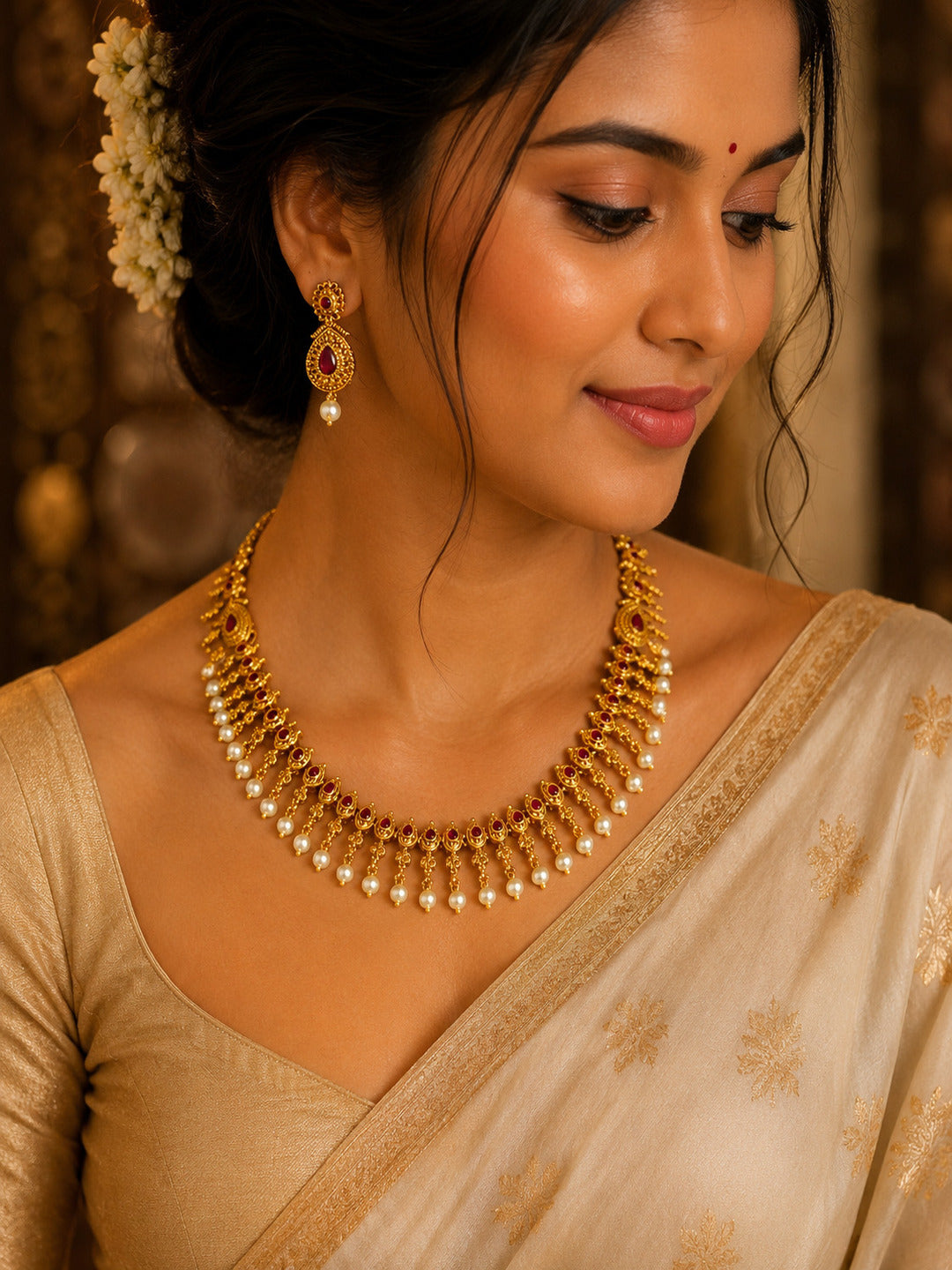 BRASS NECKLESS
